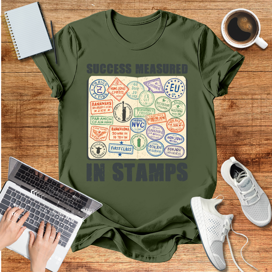 Success Measured in Stamps Unisex T-Shirt