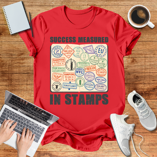 Success Measured in Stamps Unisex T-Shirt