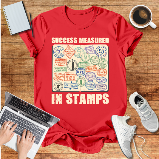 Success Measured In Stamps Unisex T-Shirt
