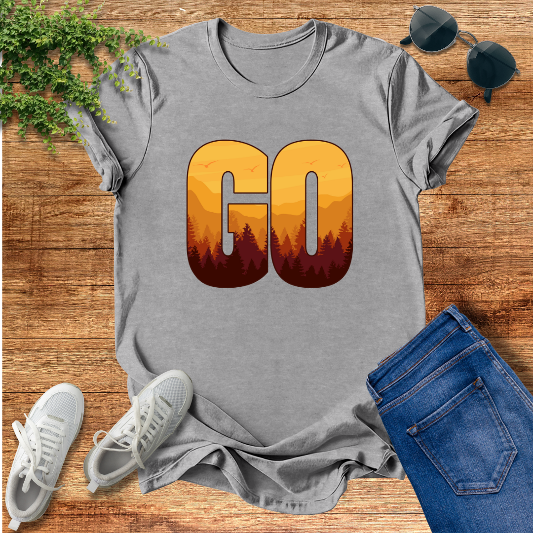 GO   Unisex T-Shirt