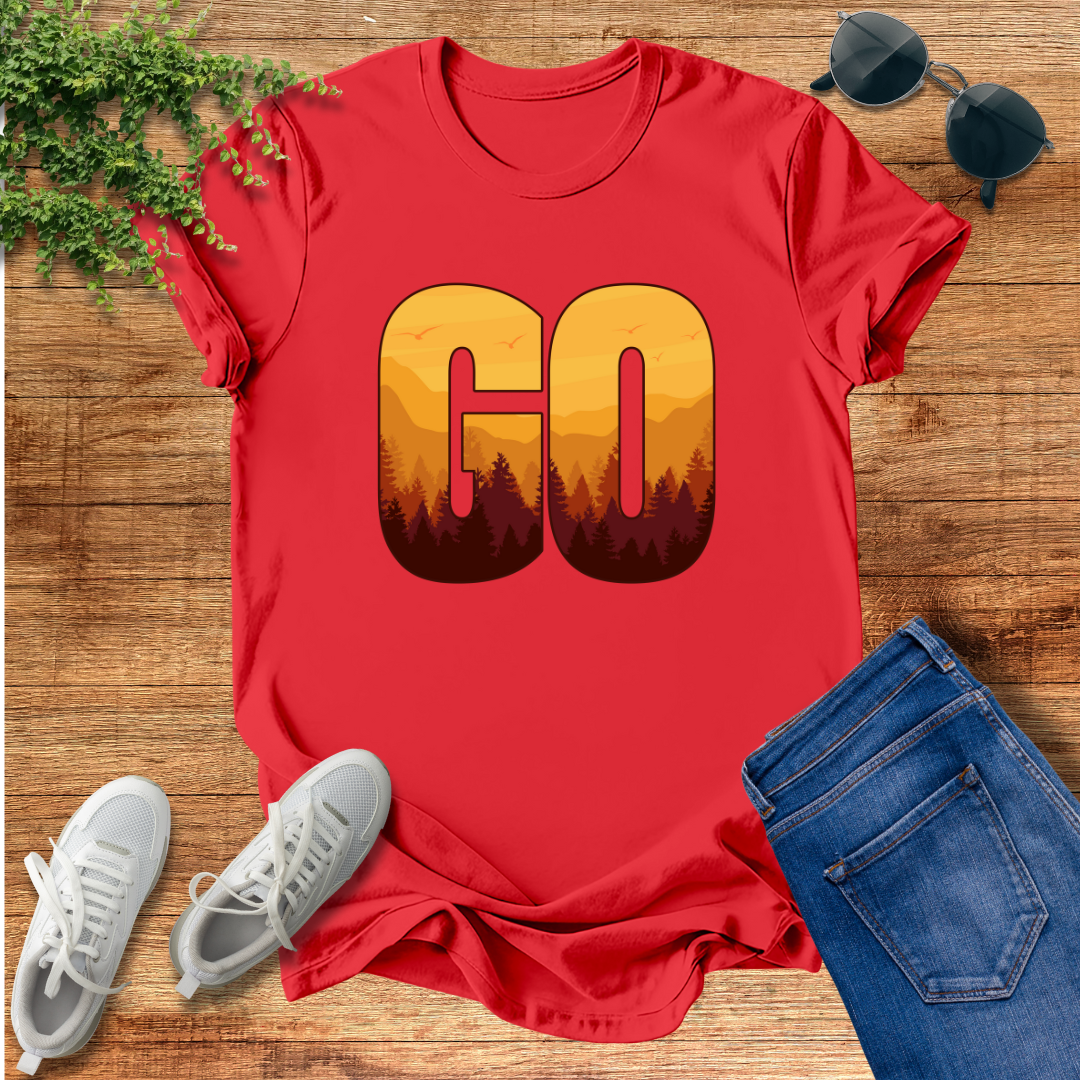 GO   Unisex T-Shirt