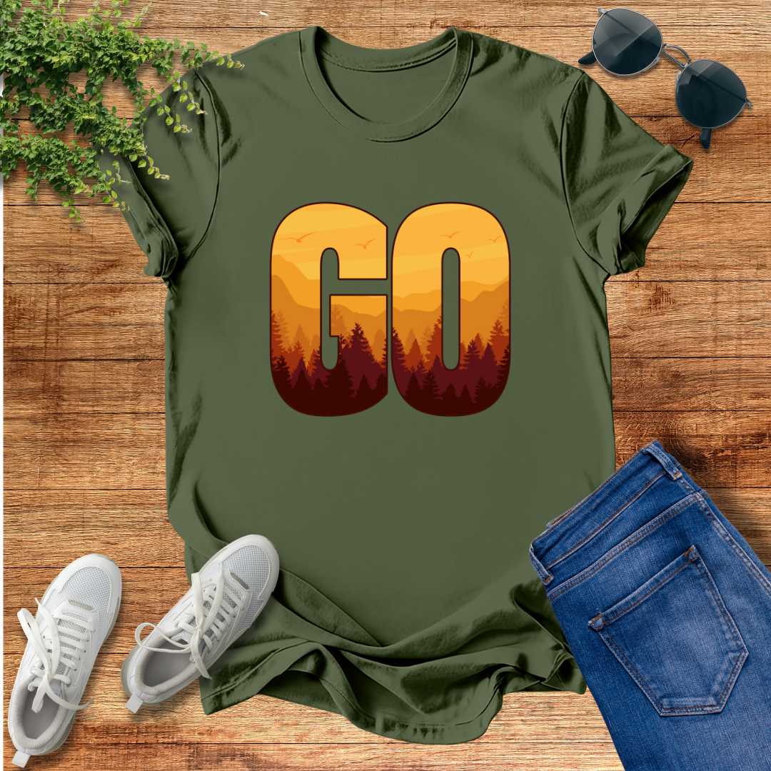 GO   Unisex T-Shirt