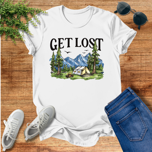 Get Lost Unisex Travel T-Shirt