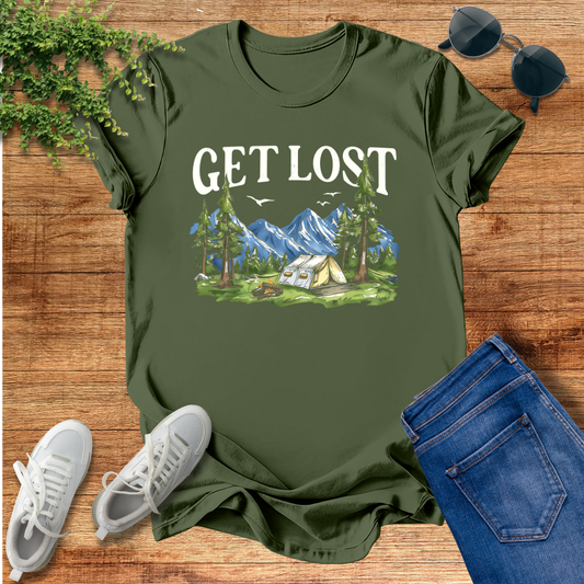 Get Lost Unisex Travel T-Shirt