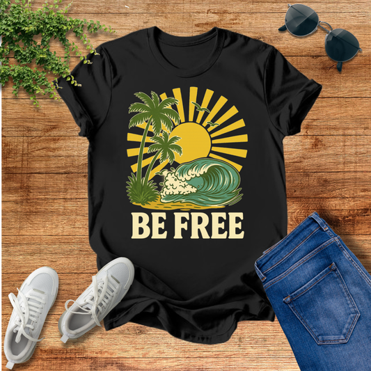 Be Free Unisex Travel T-Shirt