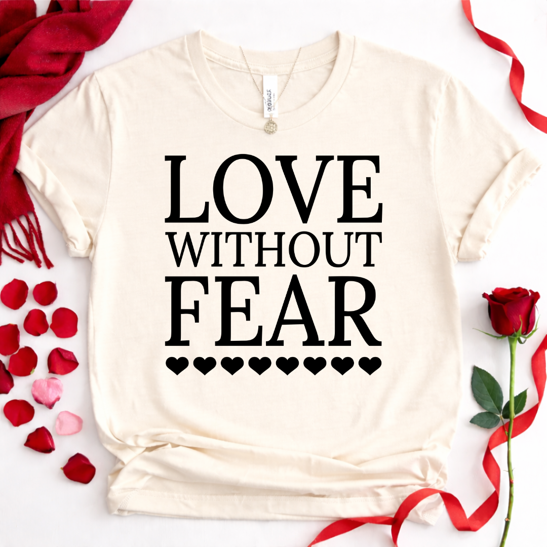 Love Without Fear Valentine Tee