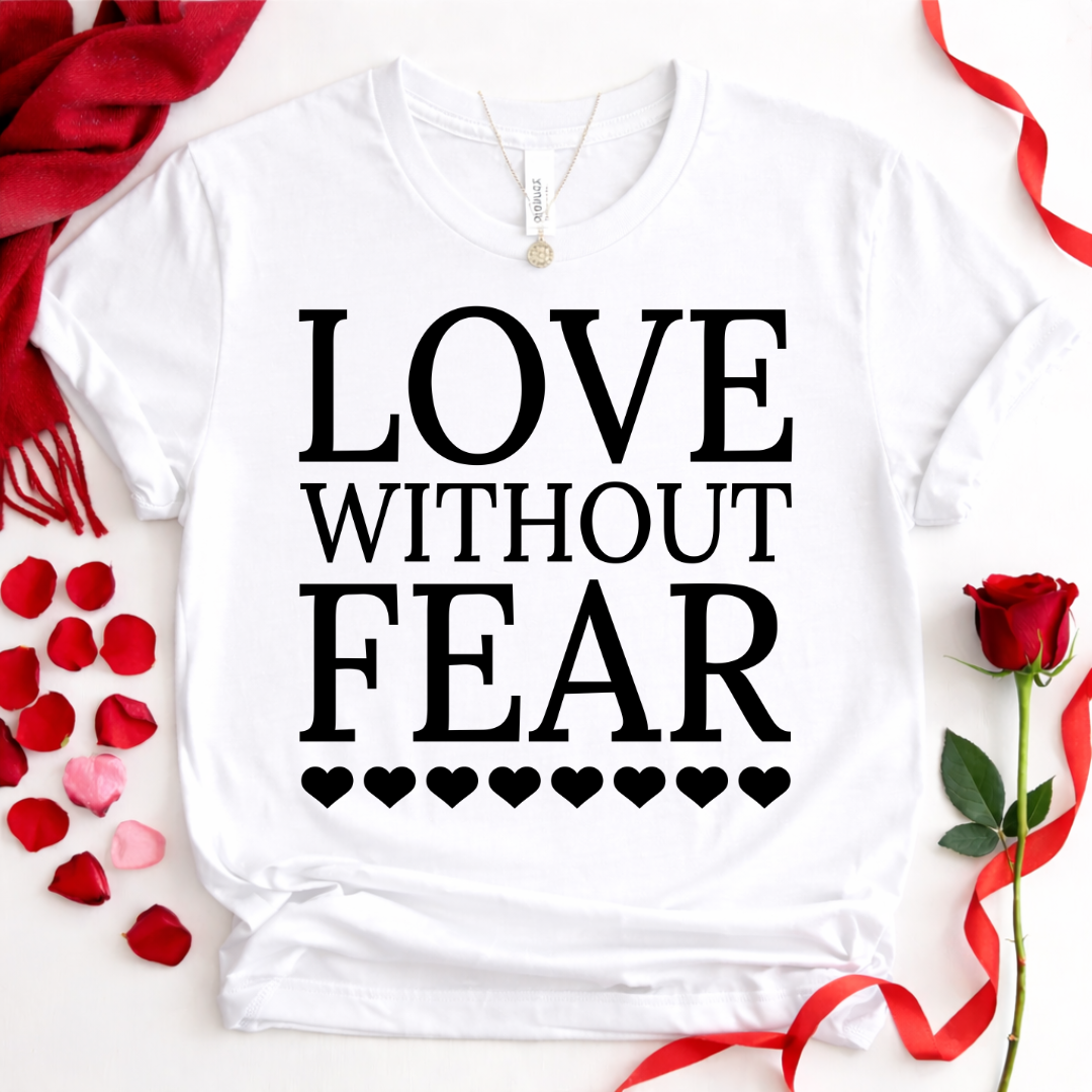 Love Without Fear Valentine Tee