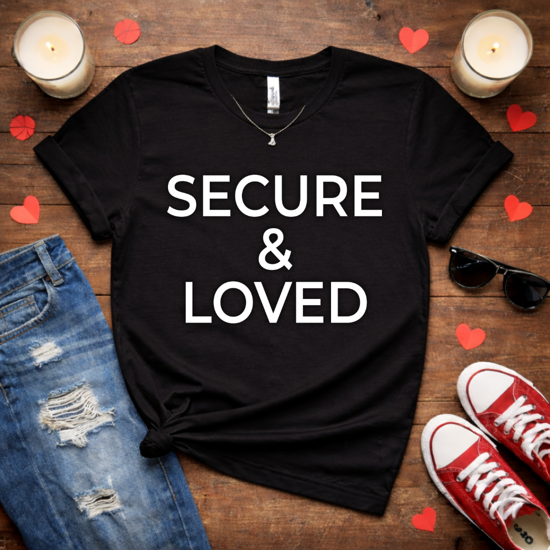 Secure & Loved Valentine Men's Tee