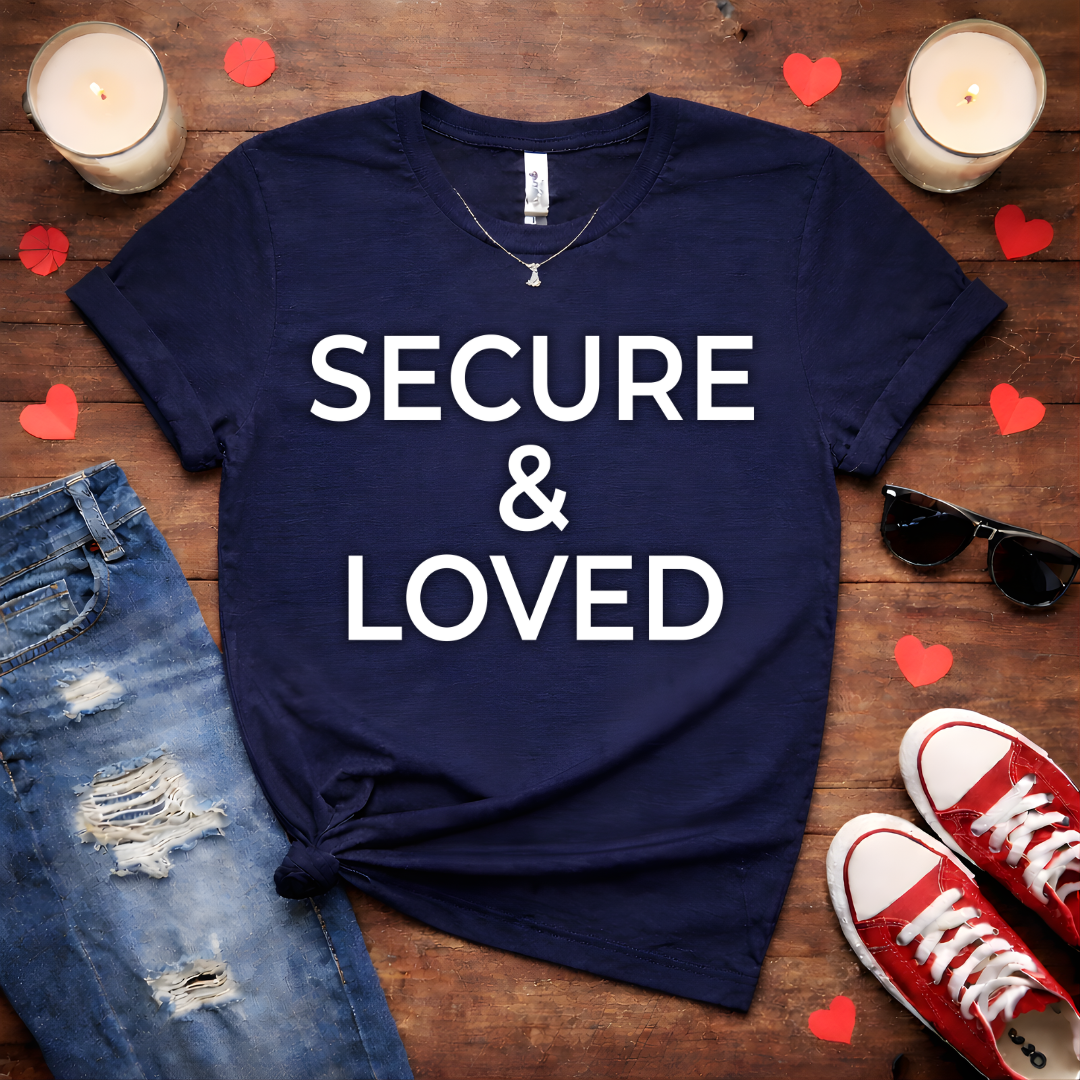 Secure & Loved Valentine Men's Tee