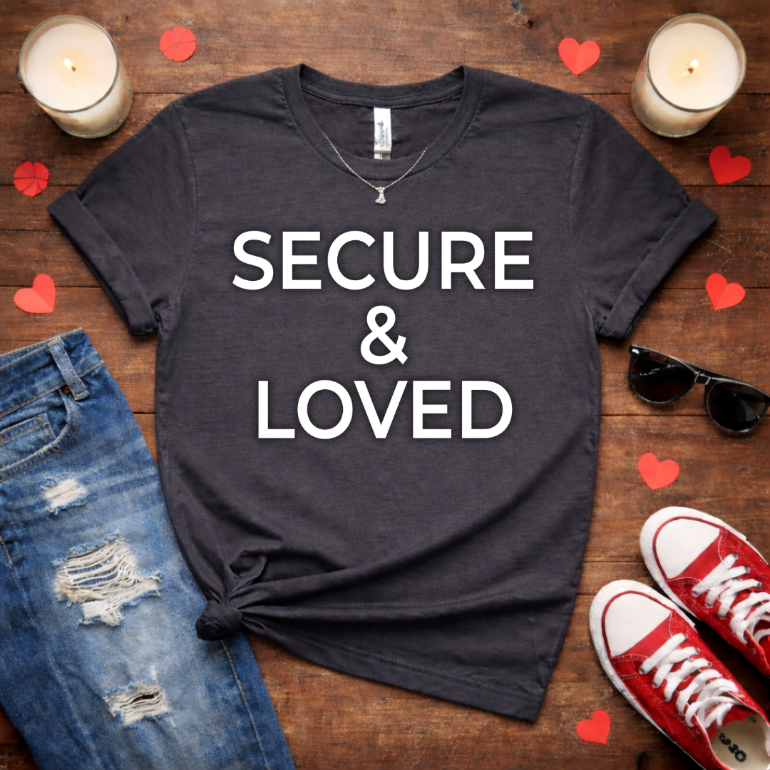 Secure & Loved Valentine Men's Tee