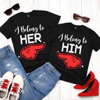 I Belong to Her  — Couples Romantic Tee