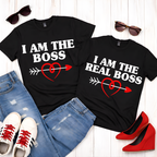 I Am The Boss — Couples RomanticTee