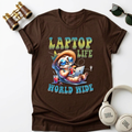Laptop Life Worldwide Unisex T-Shirt