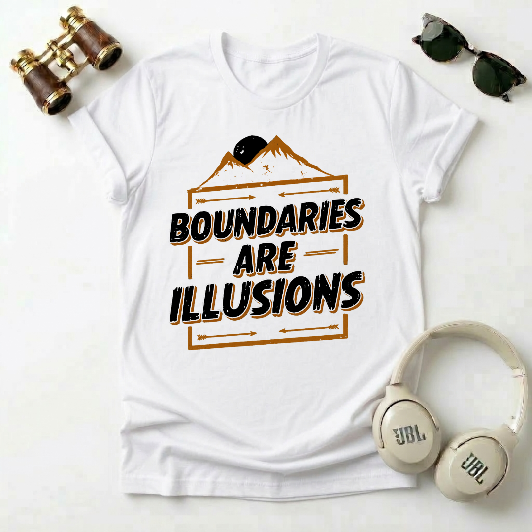 Boundaries Are Illusions Unisex T-Shirt