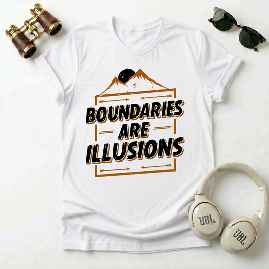 Boundaries Are Illusions Unisex T-Shirt