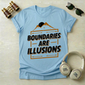 Boundaries Are Illusions Unisex T-Shirt