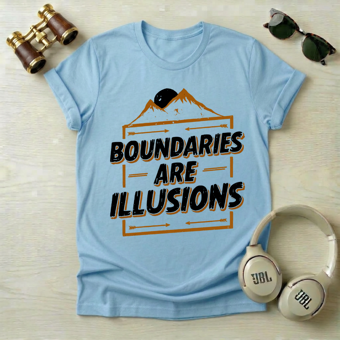 Boundaries Are Illusions Unisex T-Shirt