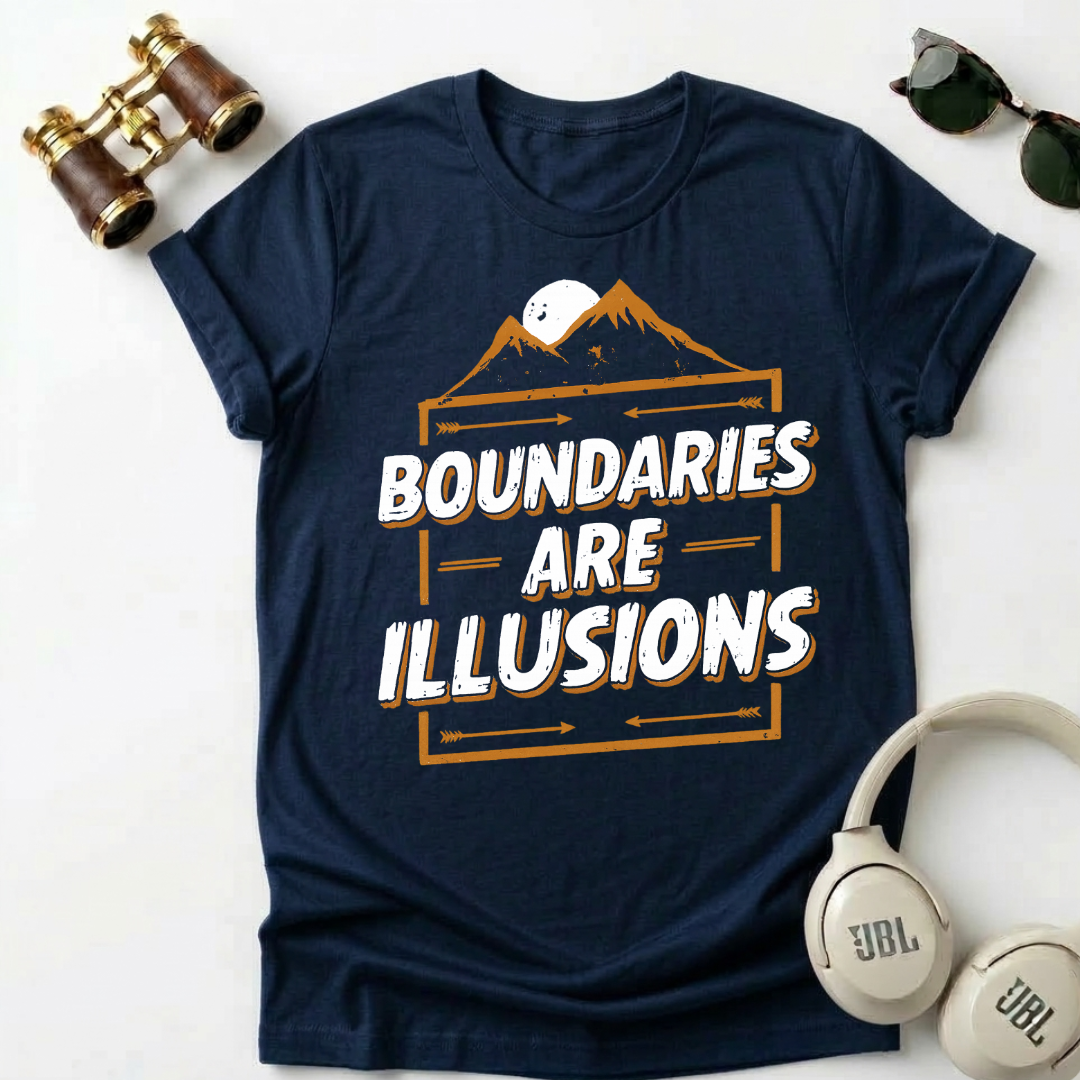 "Boundaries Are Illusions" Unisex T-Shirt
