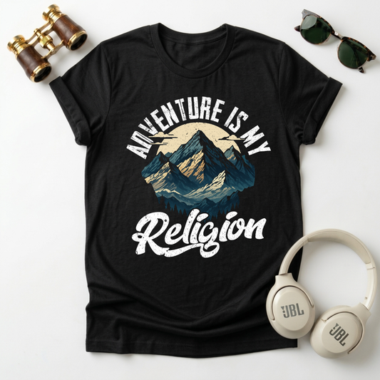 Adventure Is My Religion — Unisex Tee