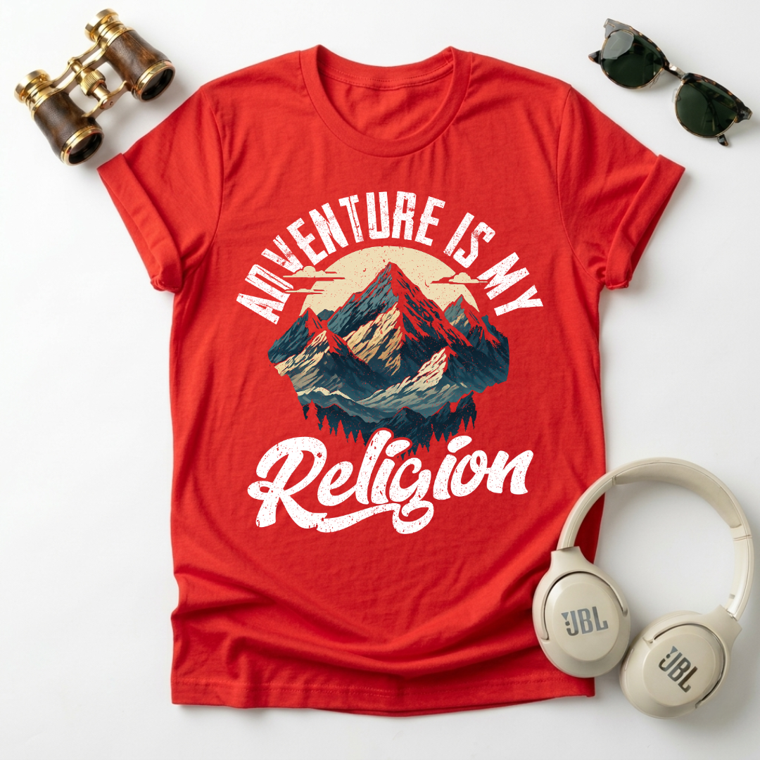 Adventure Is My Religion — Unisex Tee