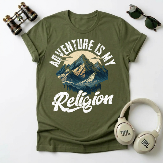 Adventure Is My Religion — Unisex Tee