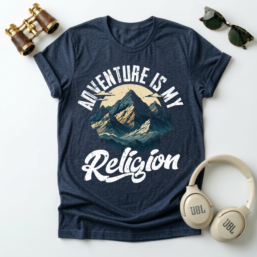 Adventure Is My Religion — Unisex Tee