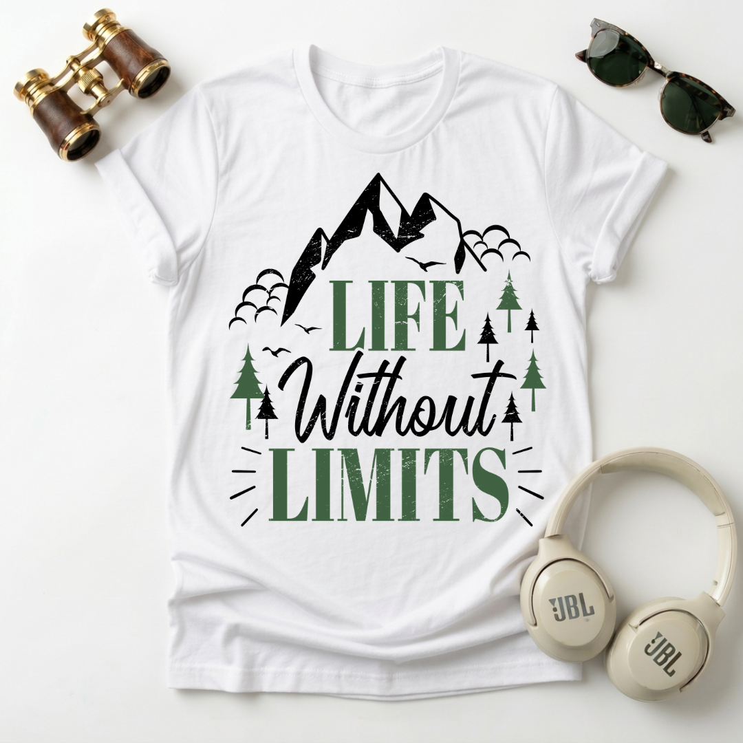 Life Without Limits Unisex Adventure-Inspired T-Shirt