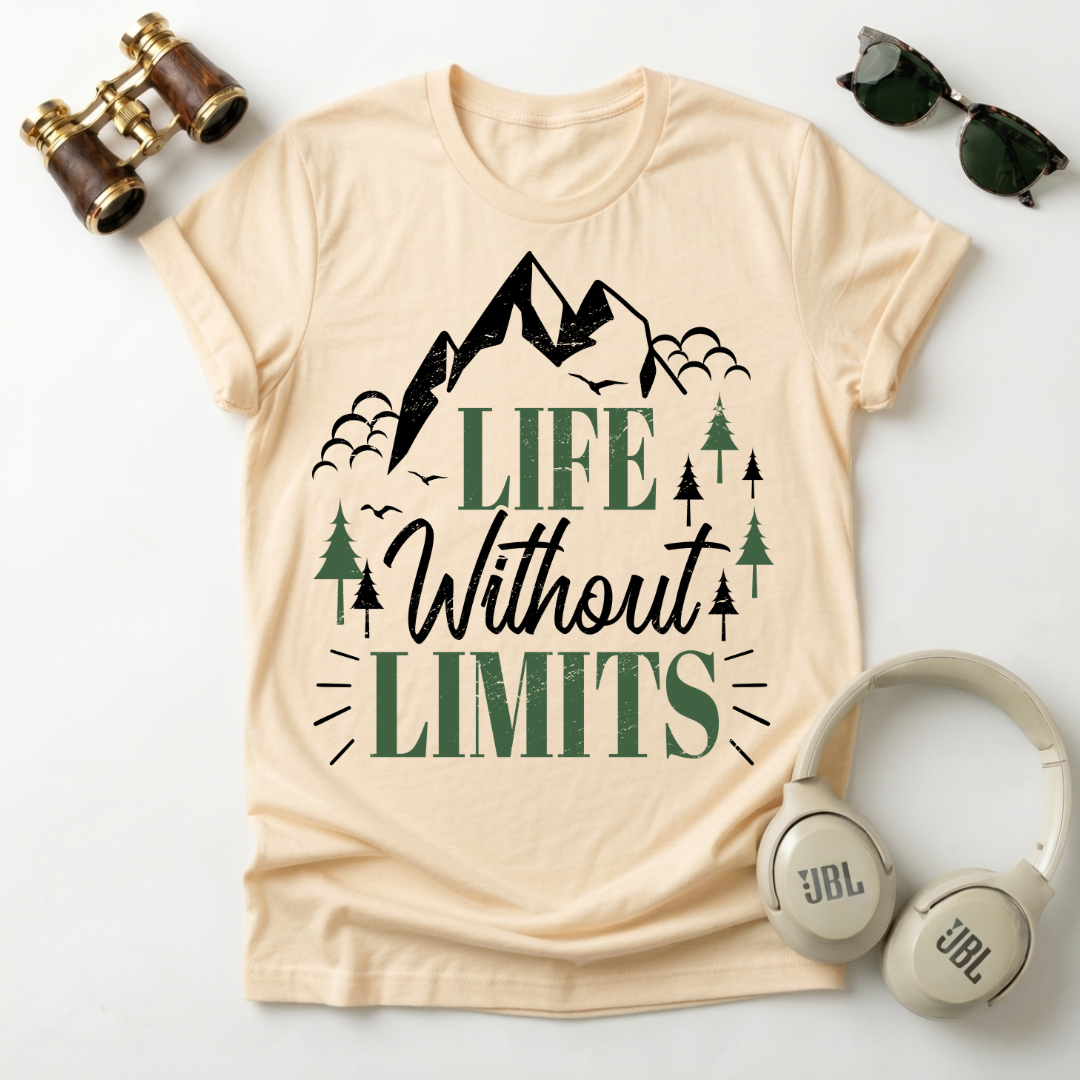 Life Without Limits Unisex Adventure-Inspired T-Shirt