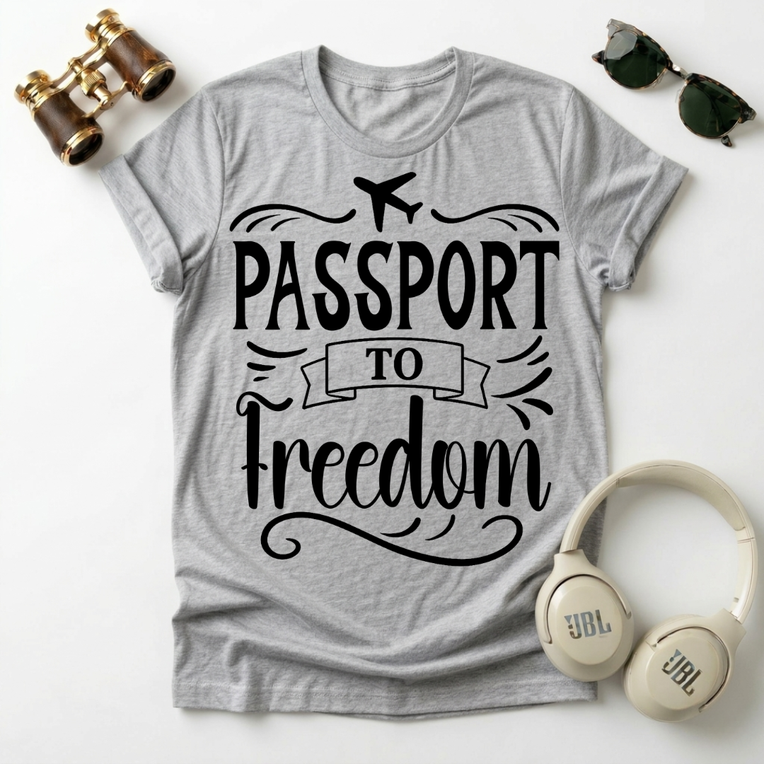 Passport to Freedom Unisex T-Shirt