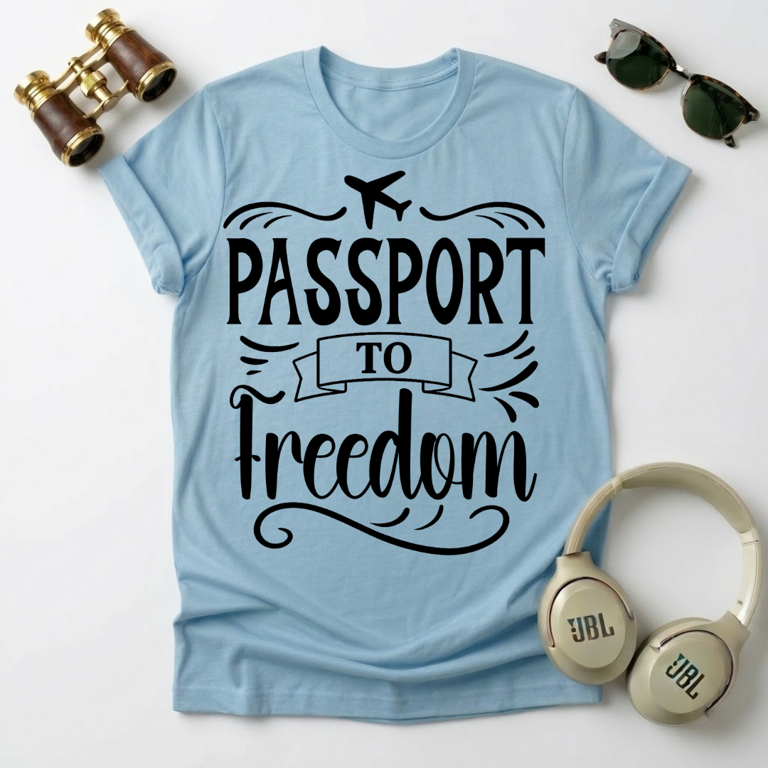 Passport to Freedom Unisex T-Shirt