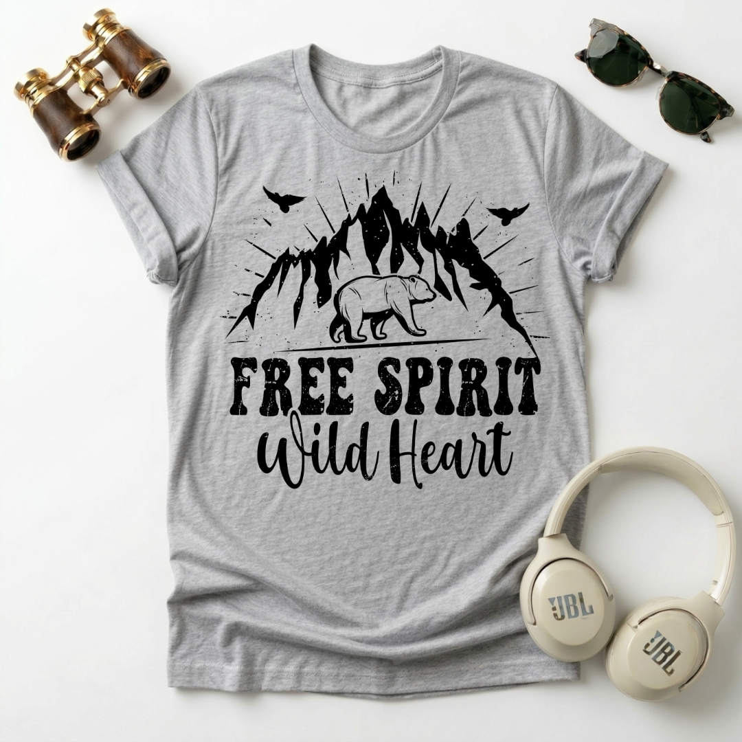Free Spirit Wild Heart Unisex T-Shirt
