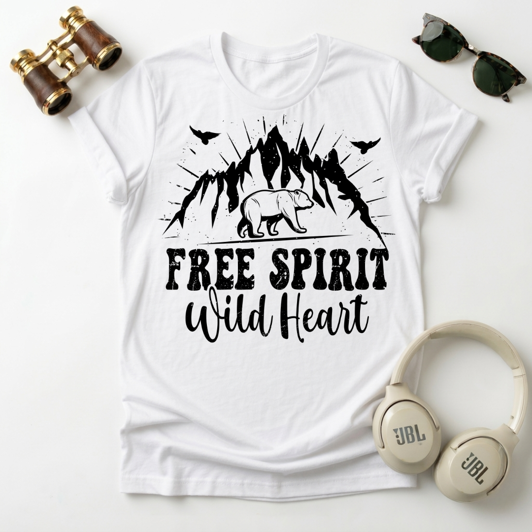 Free Spirit Wild Heart Unisex T-Shirt