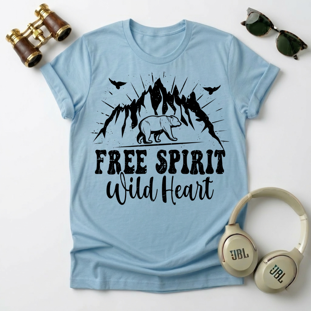 Free Spirit Wild Heart Unisex T-Shirt