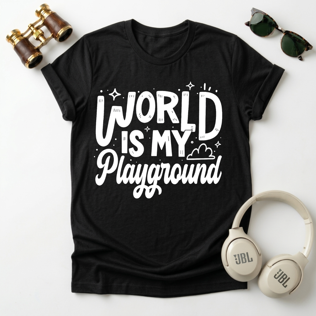 World Is My Playground Unisex T-Shirt