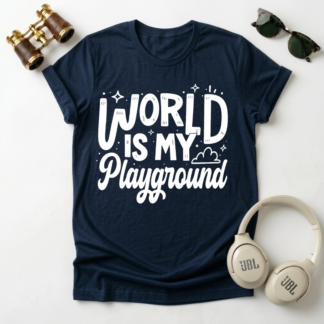 World Is My Playground Unisex T-Shirt
