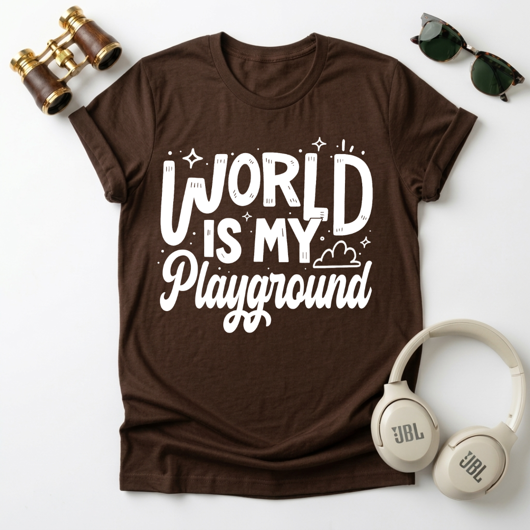 World Is My Playground Unisex T-Shirt