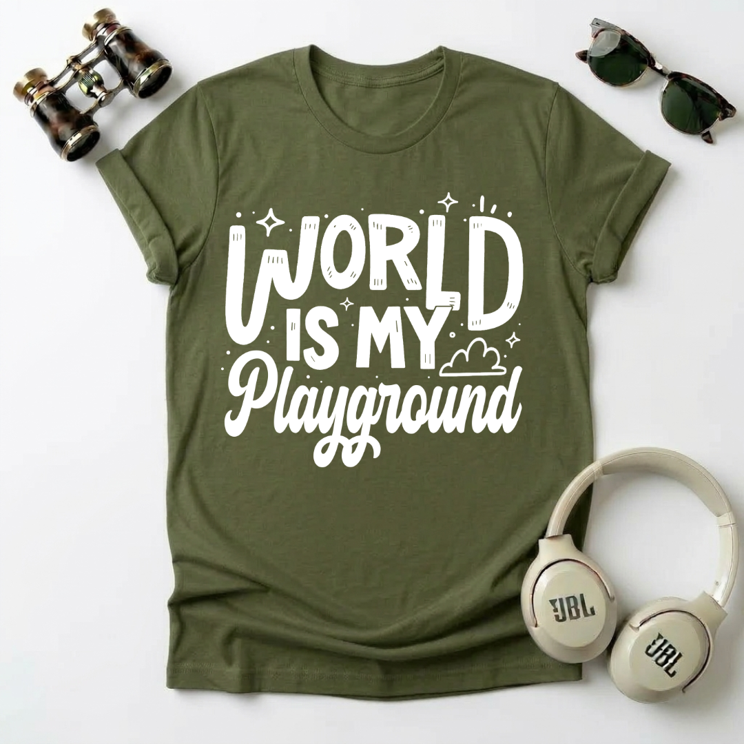 World Is My Playground Unisex T-Shirt