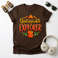 "Unstoppable Explorer " Adventure-Ready Unisex T-Shirt
