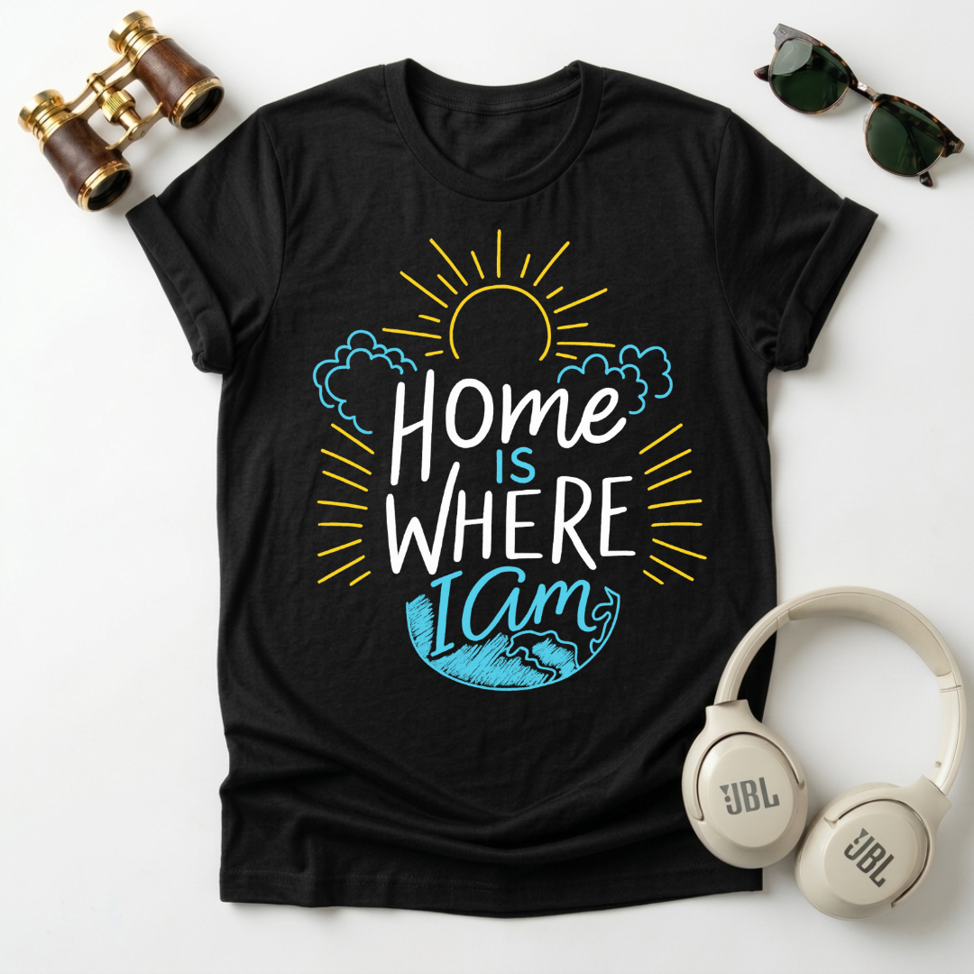 Home is Where I Am  Unisex T-Shirt
