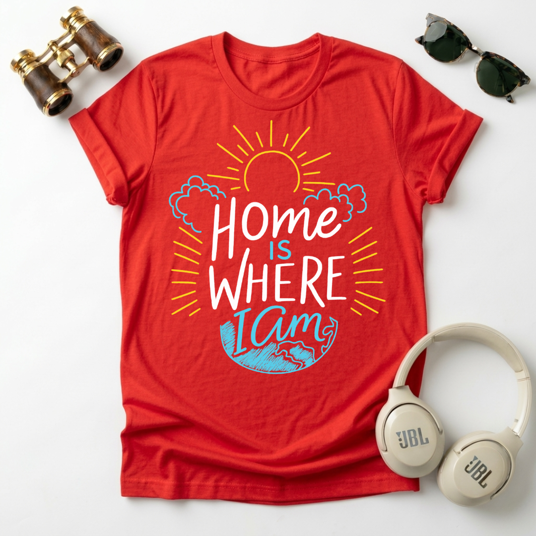 Home is Where I Am  Unisex T-Shirt