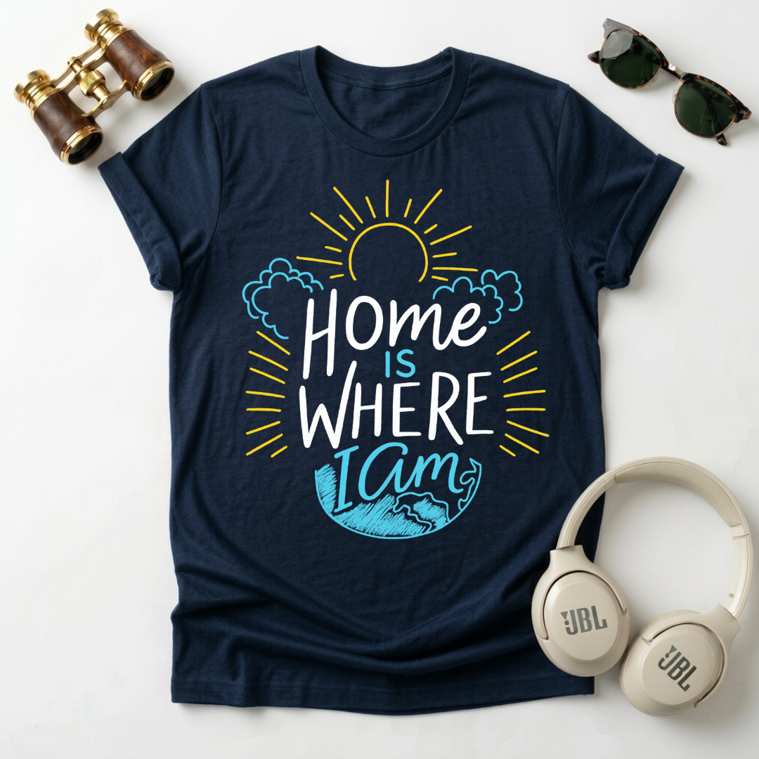 Home is Where I Am  Unisex T-Shirt