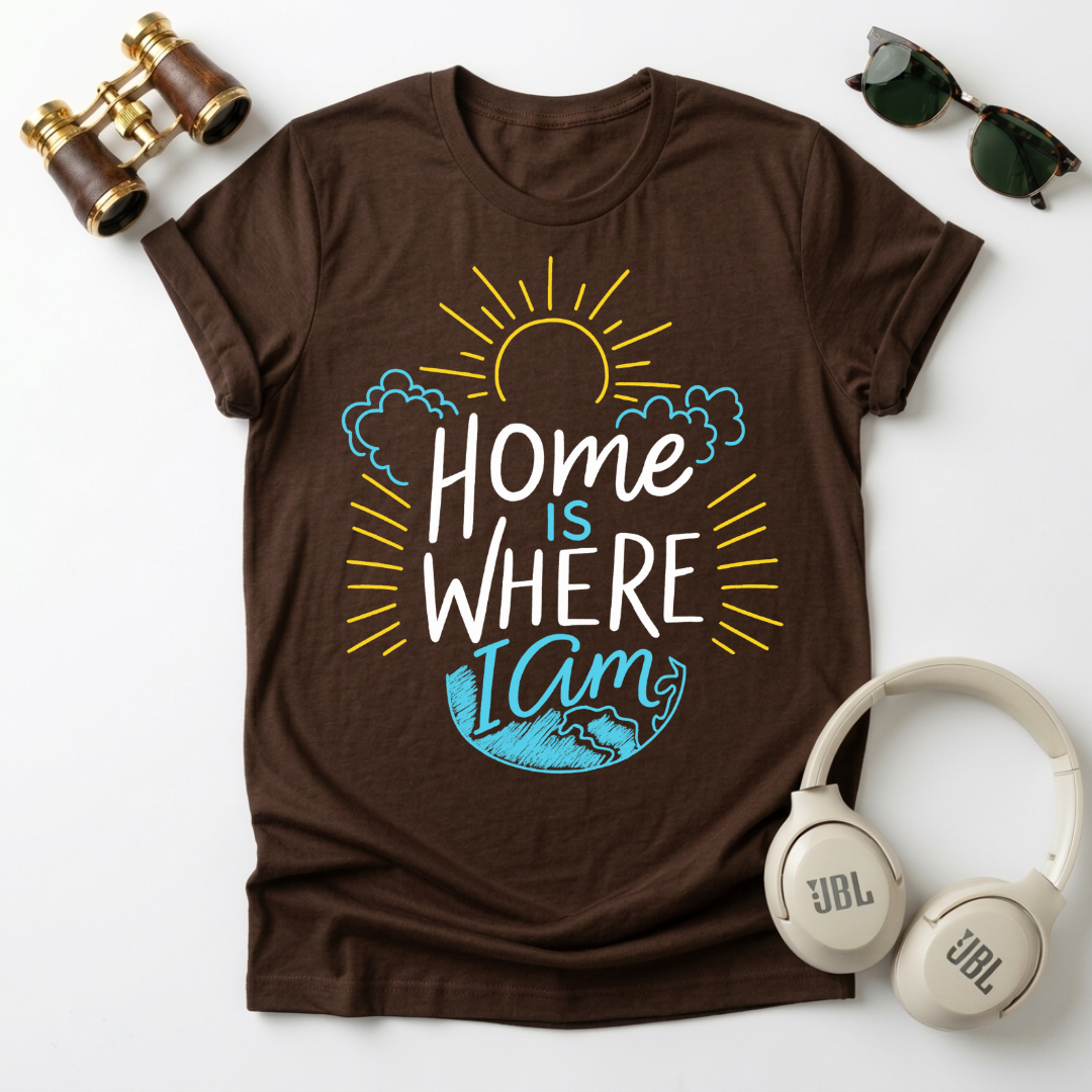 Home is Where I Am  Unisex T-Shirt