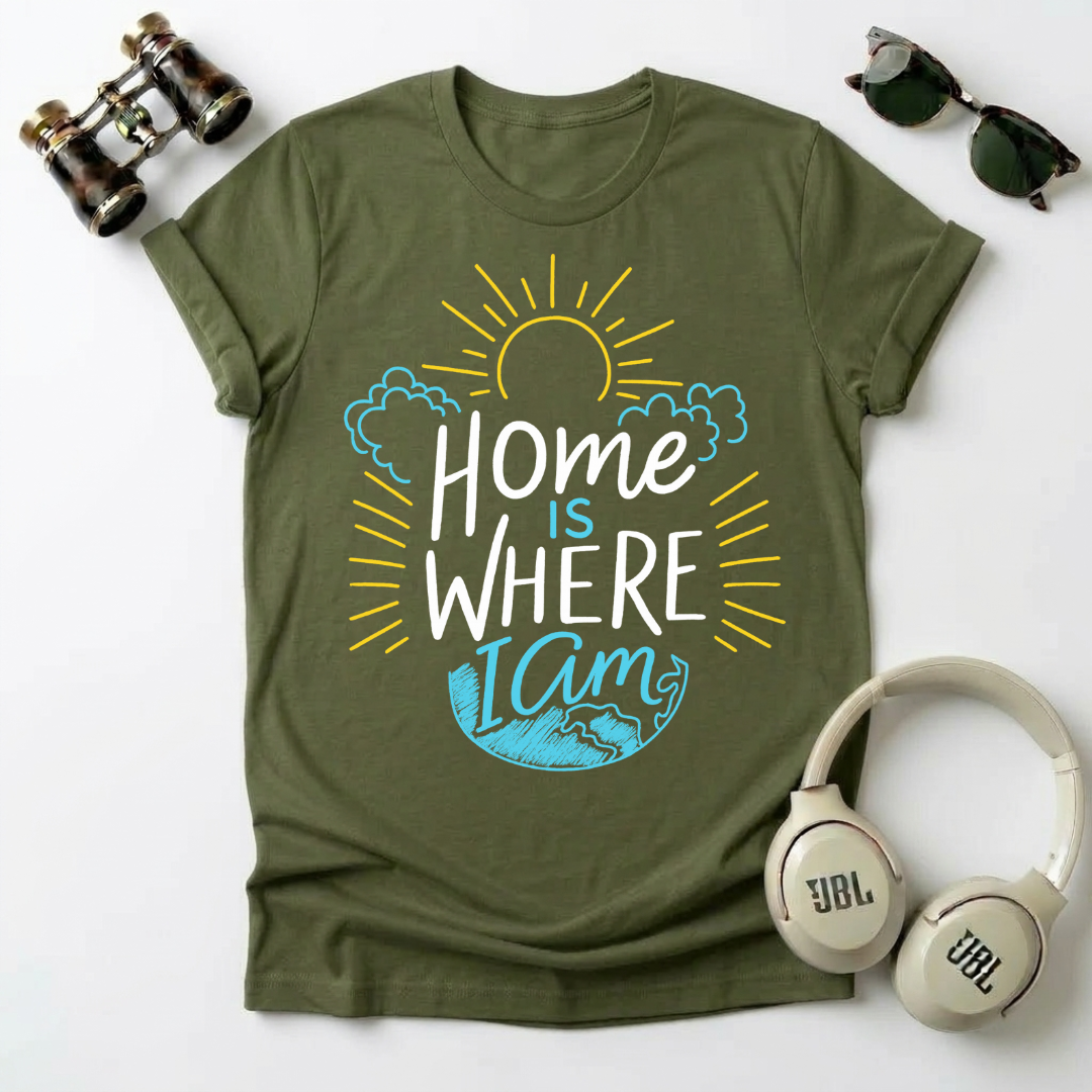Home is Where I Am  Unisex T-Shirt