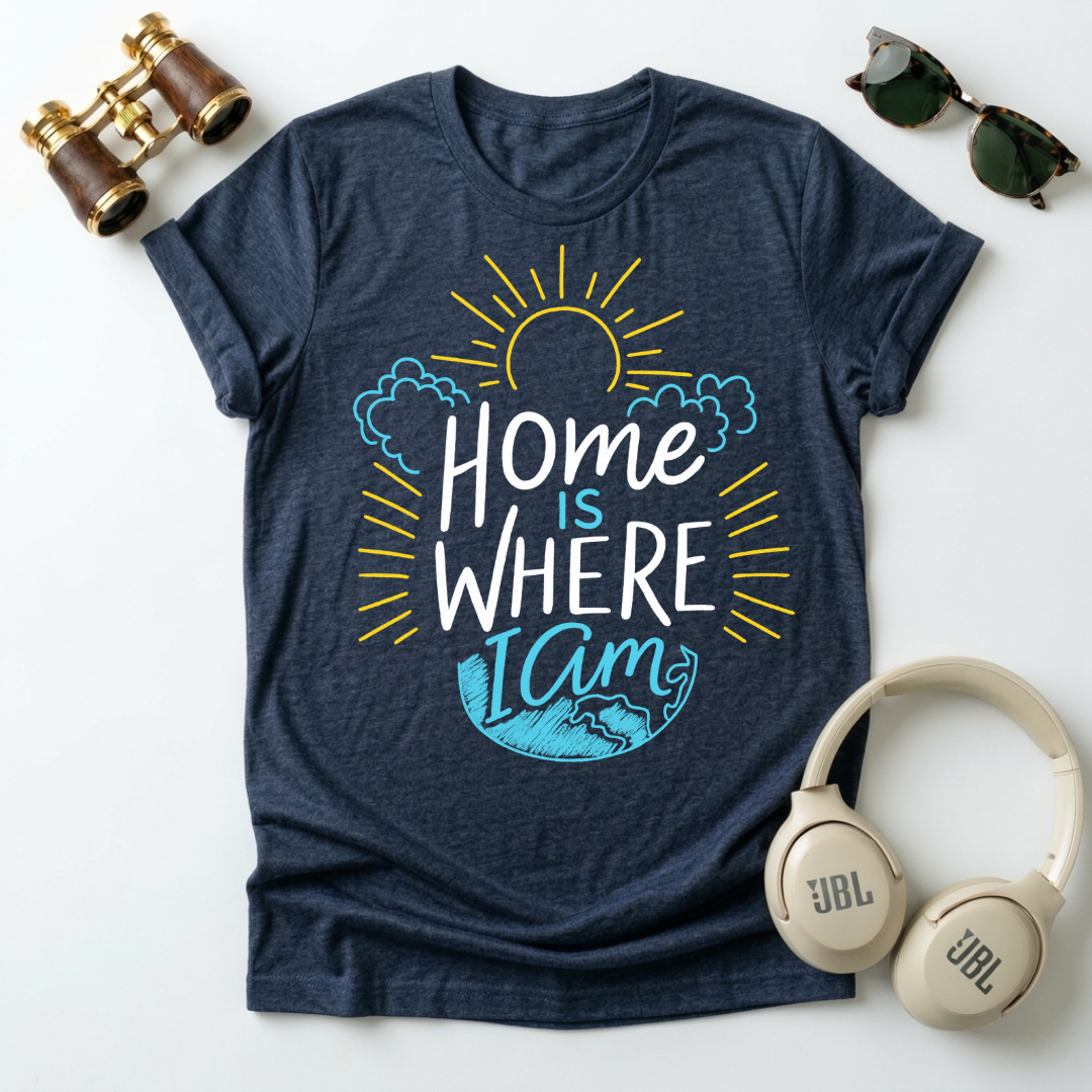 Home is Where I Am  Unisex T-Shirt