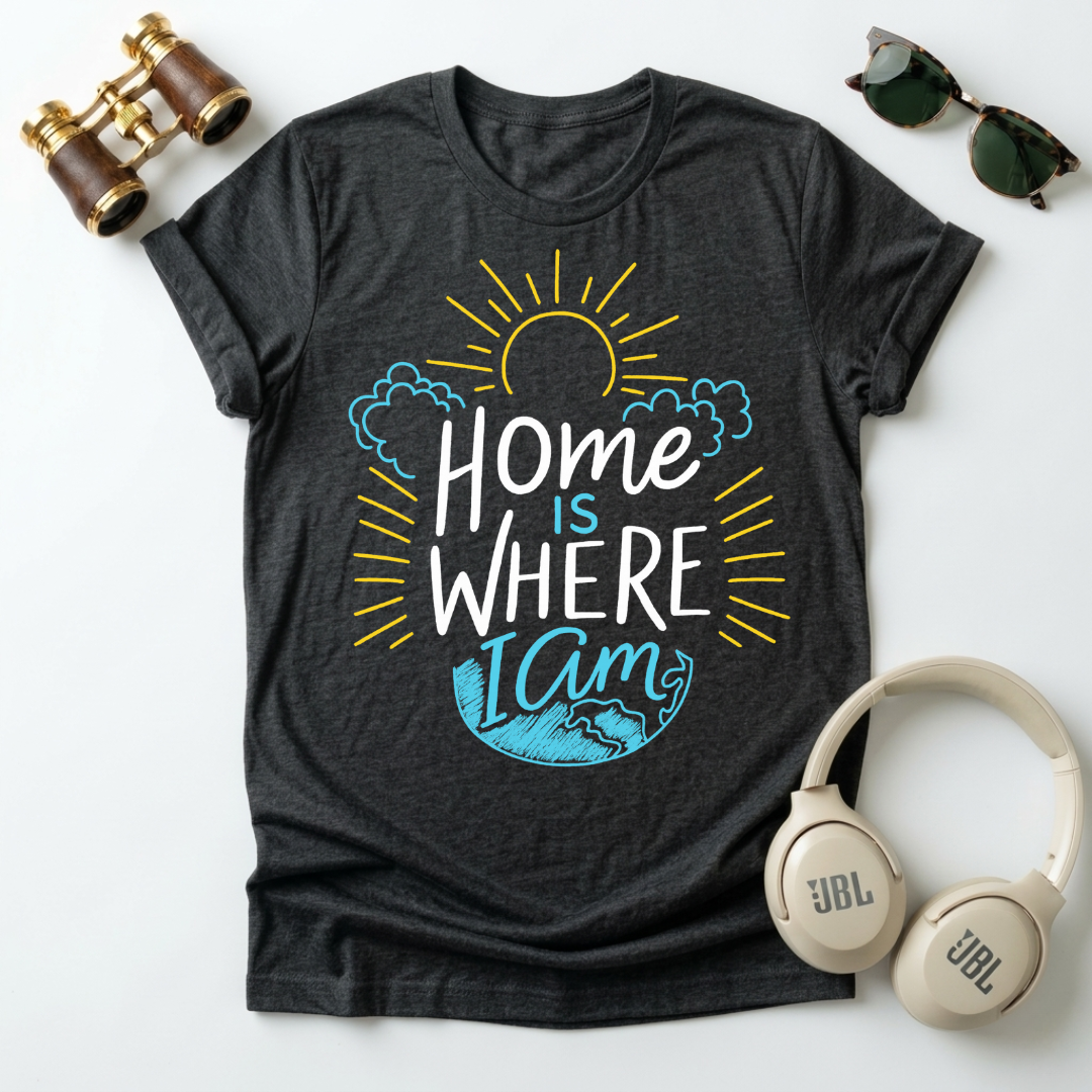 Home is Where I Am  Unisex T-Shirt