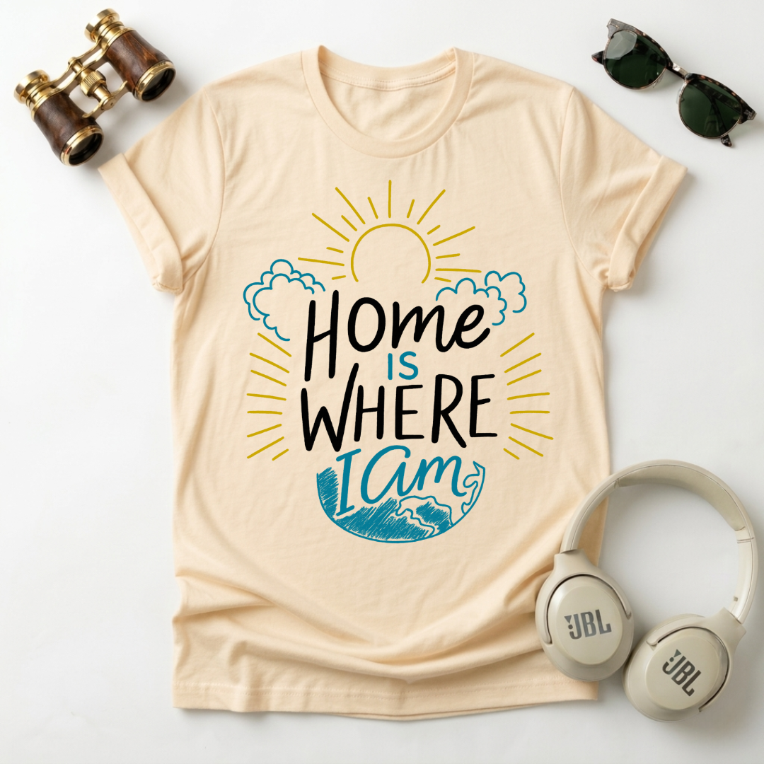 Home is Where I Am  Unisex T-Shirt