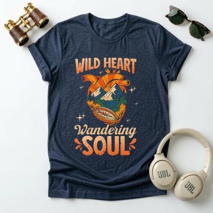 Wild Heart Wandering Soul Unisex Softstyle T-Shirt