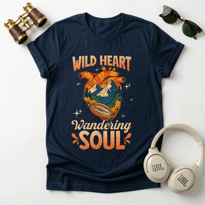 Wild Heart Wandering Soul Unisex Softstyle T-Shirt