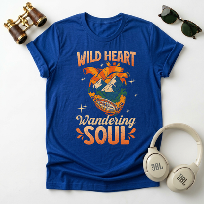 Wild Heart Wandering Soul Unisex Softstyle T-Shirt