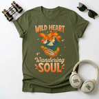 Wild Heart Wandering Soul Unisex Softstyle T-Shirt